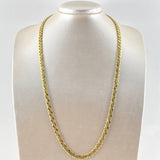 Cuban Links Infinite 24.25gr / 60cm / 6.2mm Diamond Cut Partial Yellow Gold +2 18K ©