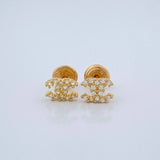 Topos Ola Cruzada 1.3gr / Oro Amarillo 18K %