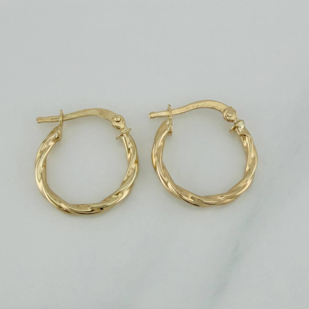 Candongas Sami 1.3 g / 3/4 in Oro Amarillo 18K