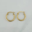 Candongas Mary 2 g / 3/4 in Oro Amarillo 18K