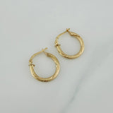 Candongas Mary 1.8 g / 3/4 in Oro Amarillo 18K