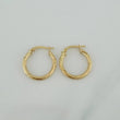 Candongas Mary 1.8 g / 3/4 in Oro Amarillo 18K