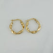 Candongas Azir 2.15 g / 1 in Oro Amarillo 18K
