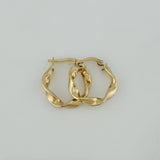 Candongas Azir 1.9 g / 3/4 in Oro Amarillo 18K
