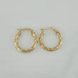 Candongas Lupe 1.95 g / 3/4 in Oro Amarillo 18K