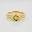 Anillo Correa Corona 4.35 g / T9 1/4 Oro Amarillo 18K