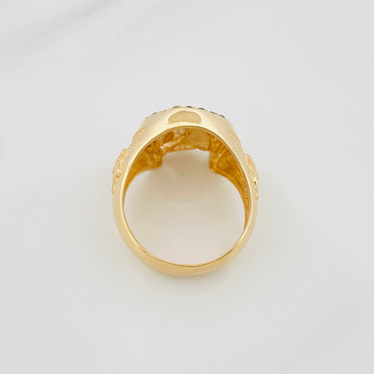 Anillo Herradura Caballo 13.3 g / T11 1/4 Oro Amarillo 18K