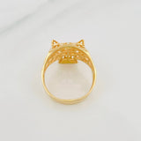Anillo Pantera 4.55 g / T9 1/4 Oro Amarillo 18K