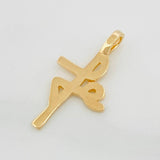 Dije Fe 1.2 g / 3/4 in Oro Amarillo 18K