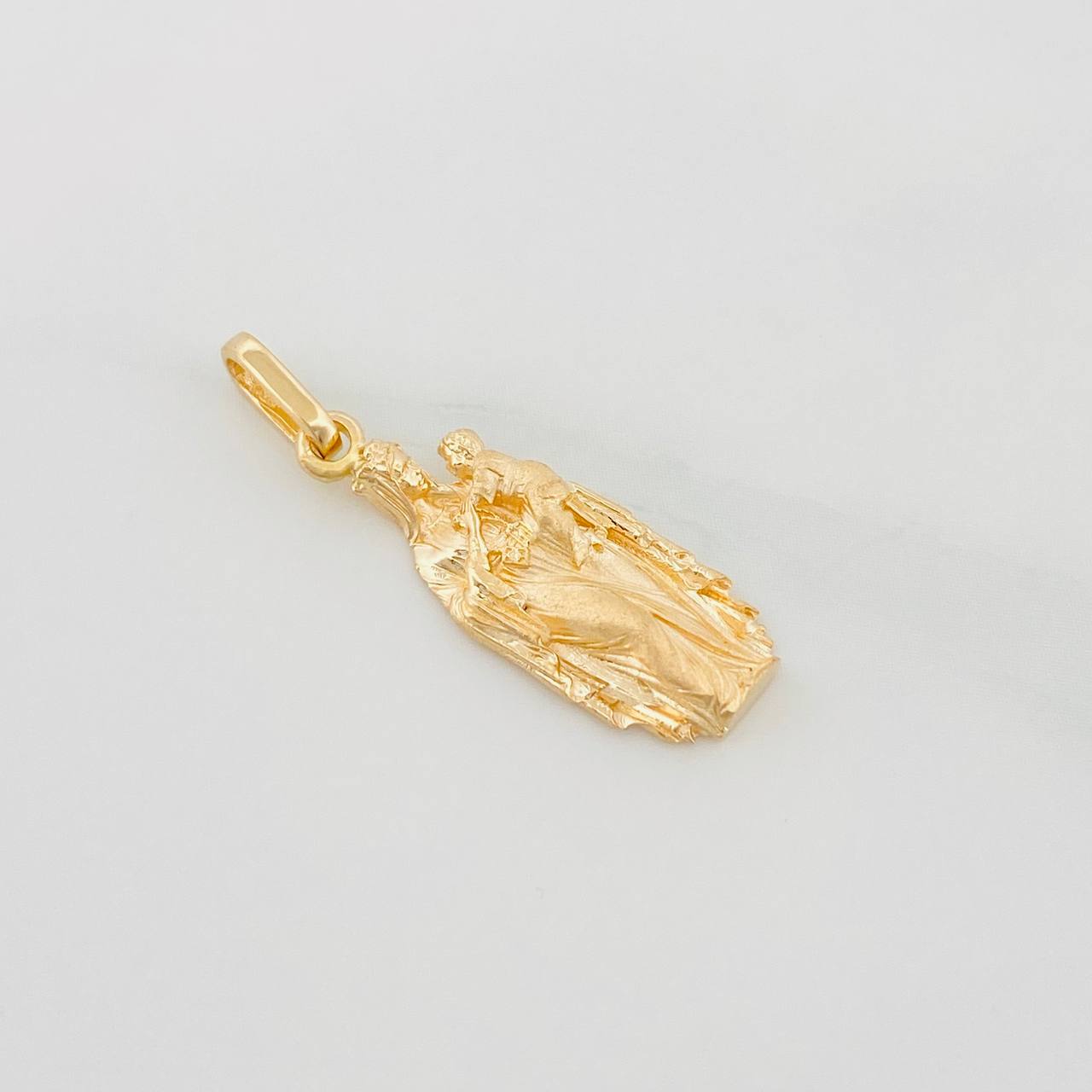 Dije Virgen Del Carmen 2.25 g / 1 1/4 in Oro Amarillo 18K