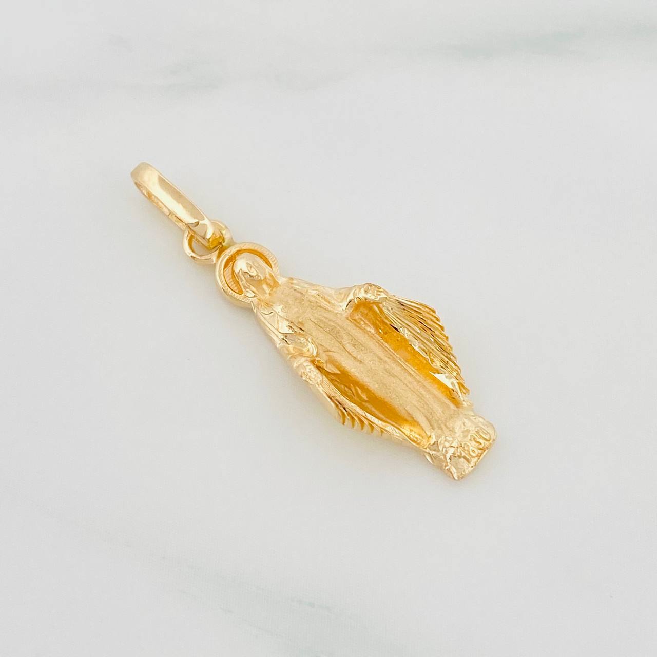 Dije Virgen Milagrosa 1.95 g / 1 1/4 in Oro Amarillo 18K