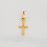 Dije Cruz Cristo 0.45 g / 1/2 in Oro Amarillo 18K