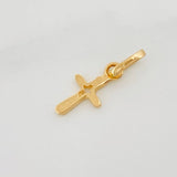 Dije Cruz Cristo 0.45 g / 1/2 in Oro Amarillo 18K