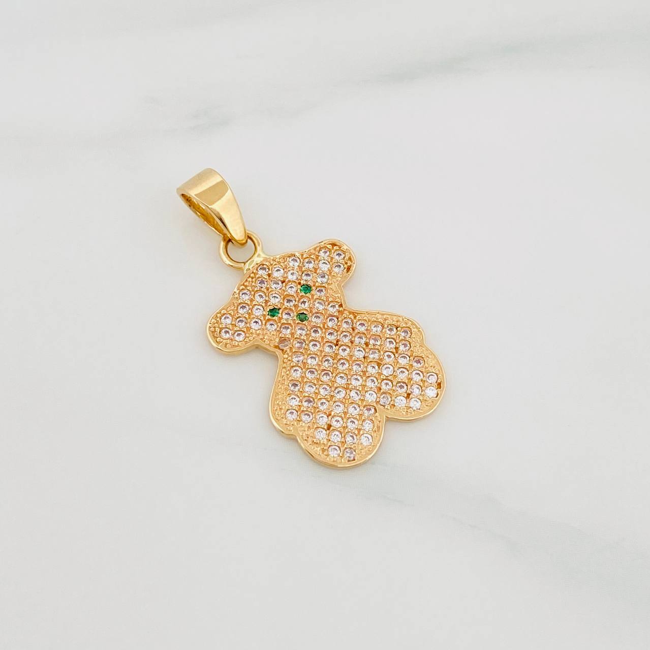 Dije Oso Ts 2.75 g / 1 1/4 in Oro Amarillo 18K
