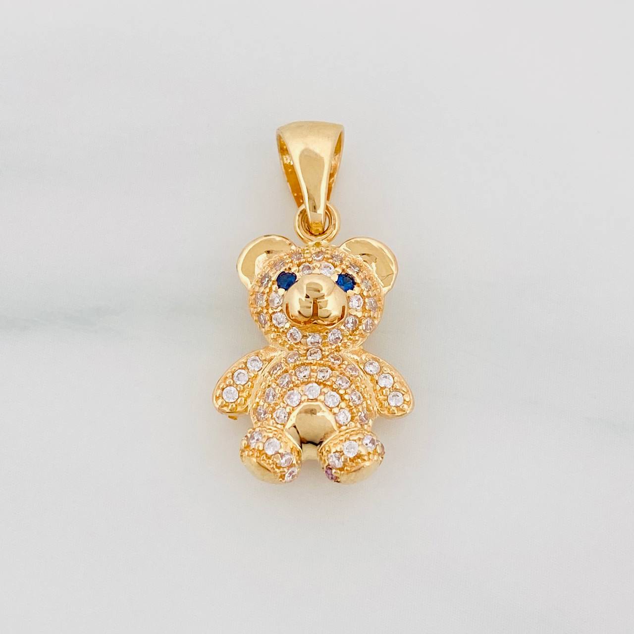 Dije Oso 3.25 g / 3/4 in Oro Amarillo 18K