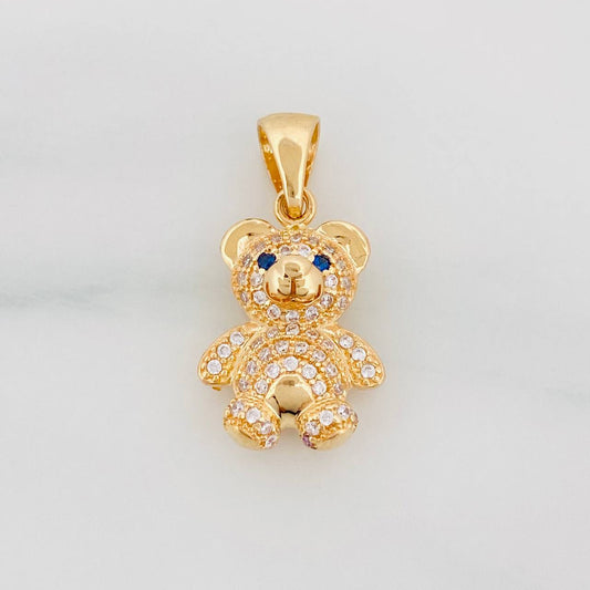 Dije Oso 3.25 g / 3/4 in Oro Amarillo 18K