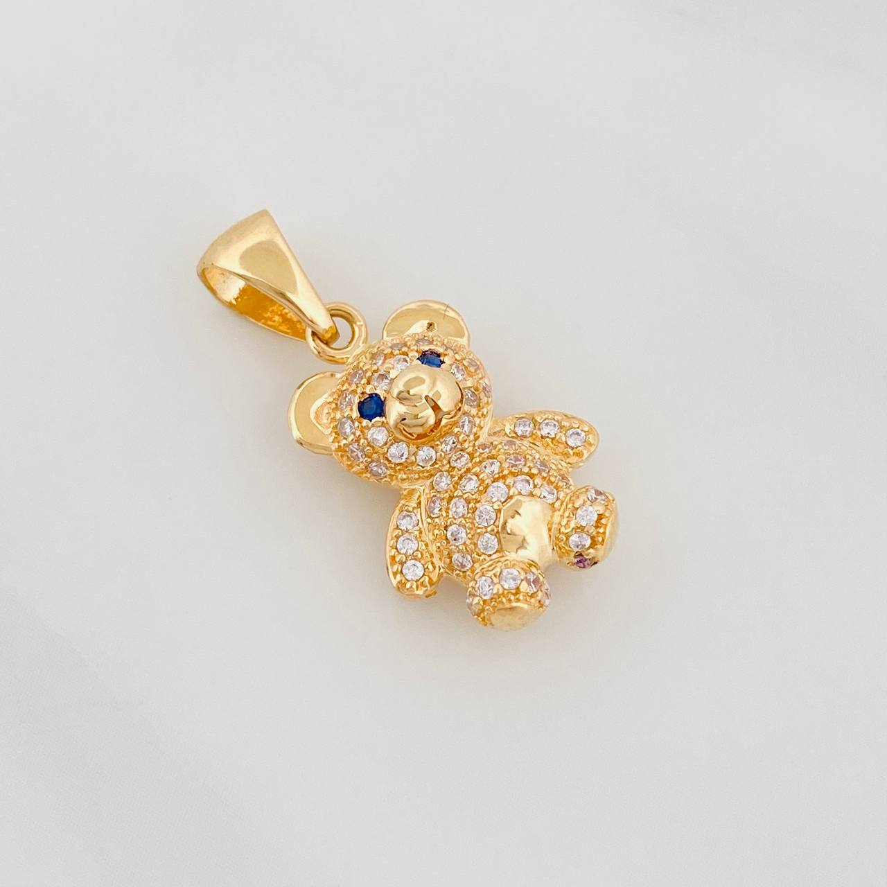 Dije Oso 3.25 g / 3/4 in Oro Amarillo 18K