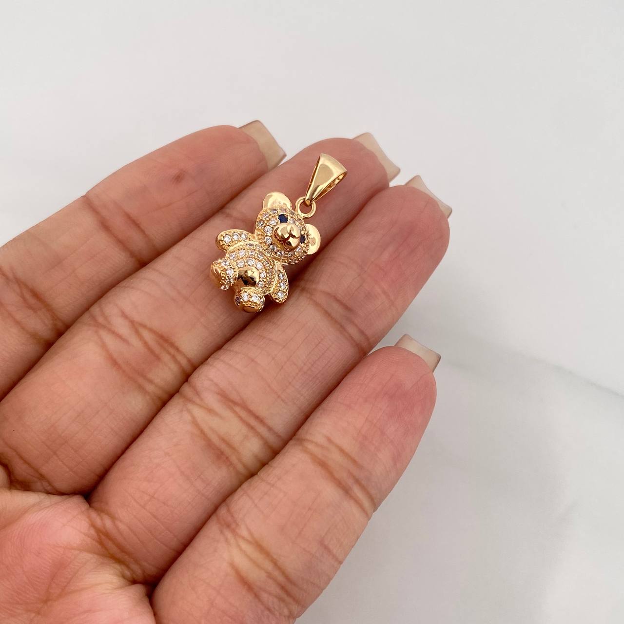 Dije Oso 3.25 g / 3/4 in Oro Amarillo 18K