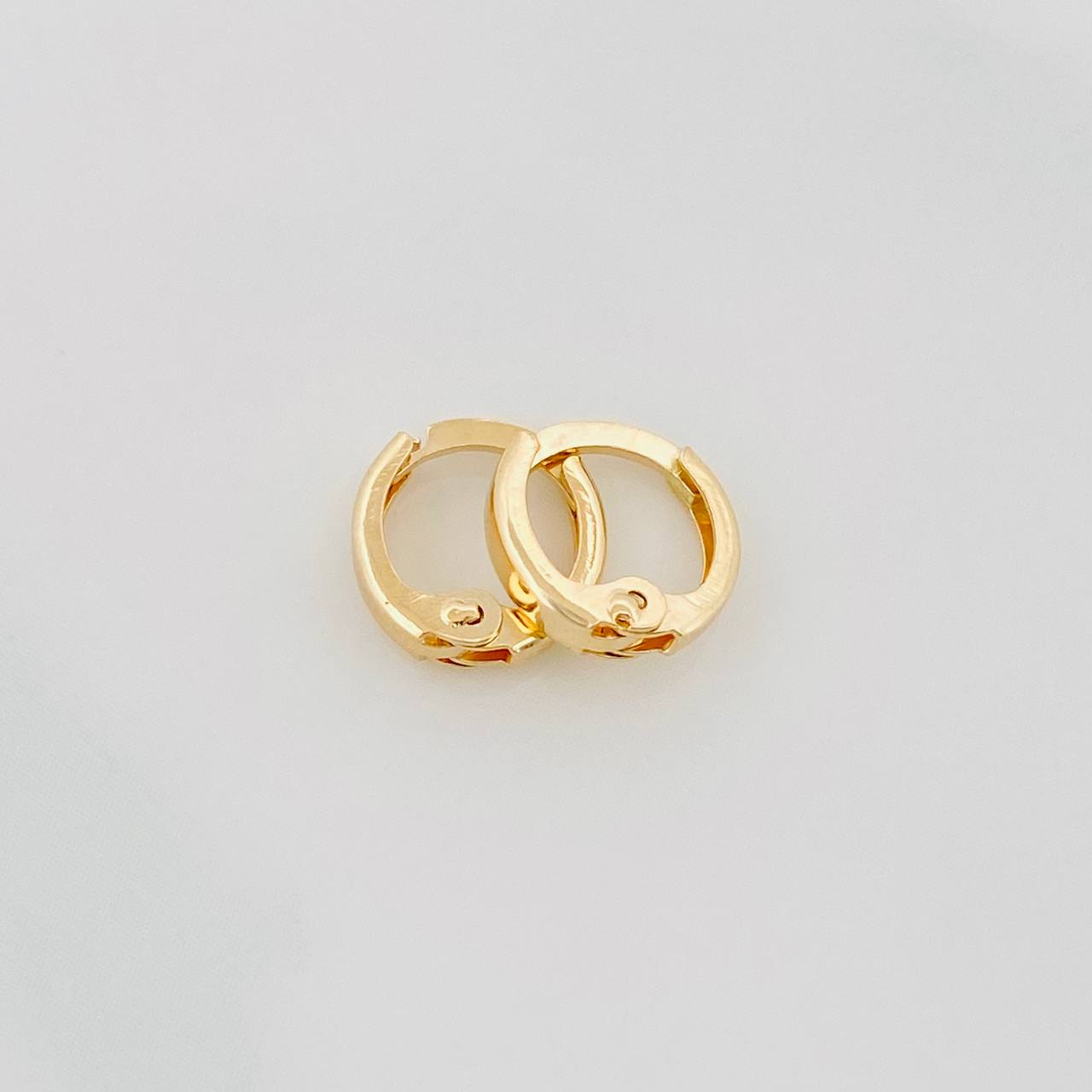 Candongas Carril 0.6 g / 1/4 in Oro Amarillo 18K