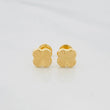 Topos Trebol 0.75 g / in / 8 mm Oro Amarillo 18K