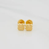 Topos Trebol 0.6 g / in / 5.3 mm Oro Amarillo 18K