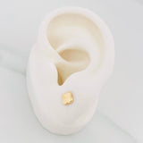 Topos Trebol 0.6 g / in / 5.3 mm Oro Amarillo 18K