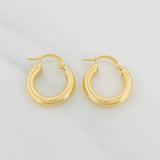 Candongas Tefi 1.95 g / 1/2 in Oro Amarillo 18K