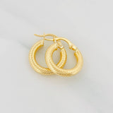 Candongas Tefi 1.95 g / 1/2 in Oro Amarillo 18K