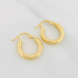 Candongas Tefi 1.95 g / 1/2 in Oro Amarillo 18K