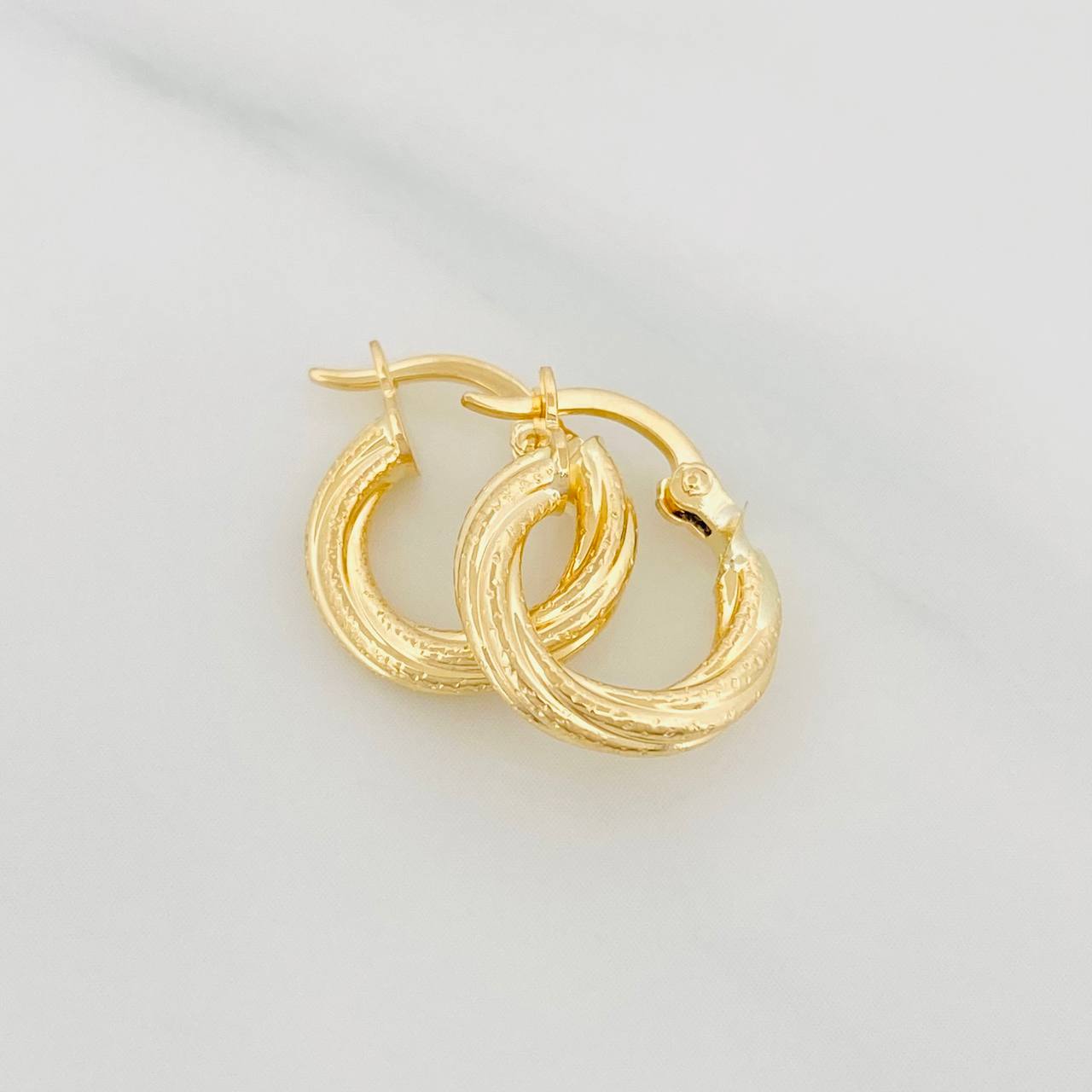 Candongas Niky 1.45 g / 1/2 in Oro Amarillo 18K