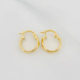 Candongas Susi 1.1 g / 1/2 in Oro Amarillo 18K