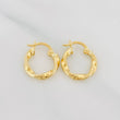 Hoop Earrings Melcocha 1.15 g / 1/2 in 18K Yellow Gold