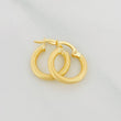Candongas Jaz 1.15 g / 1/2 in Oro Amarillo 18K