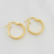 Candongas Kuki 1.6 g / 1/2 in Oro Amarillo 18K