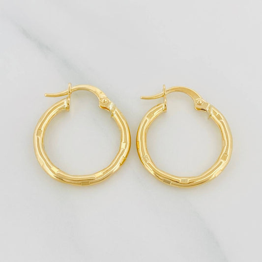 Candongas Abel 1.65 g / 1 in Oro Amarillo 18K