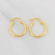 Hoop Earrings Mary 1.15 g / 3/4 in 18K Yellow Gold