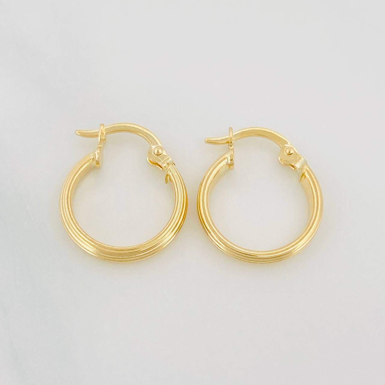 Candongas Andy 1.15 g / 1/2 in Oro Amarillo 18K