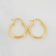Candongas Andy 1.15 g / 1/2 in Oro Amarillo 18K
