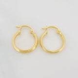 Candongas Andy 1.15 g / 1/2 in Oro Amarillo 18K