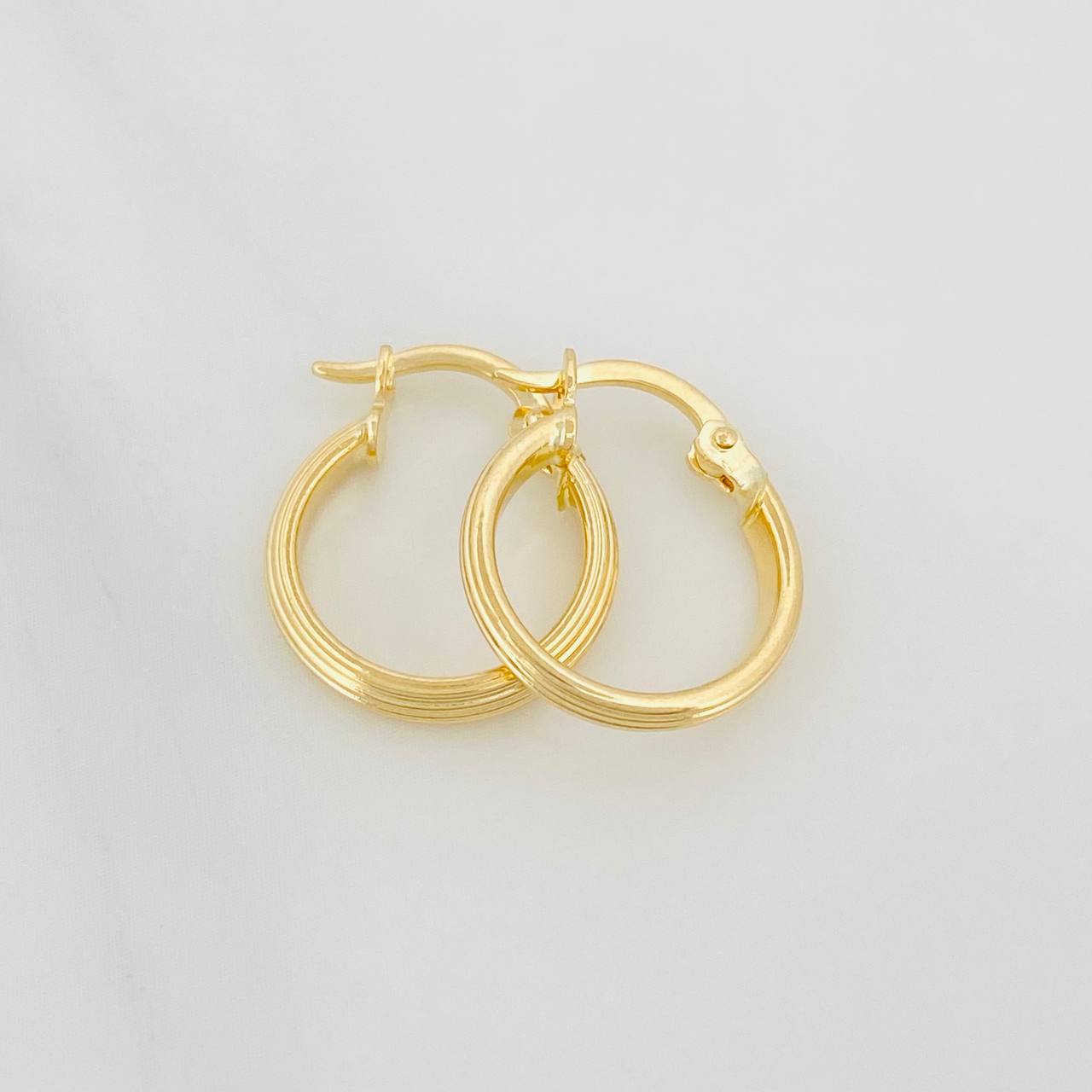 Candongas Andy 1.15 g / 1/2 in Oro Amarillo 18K