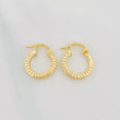 Candongas Emi 1.05 g / 1/2 in Oro Amarillo 18K