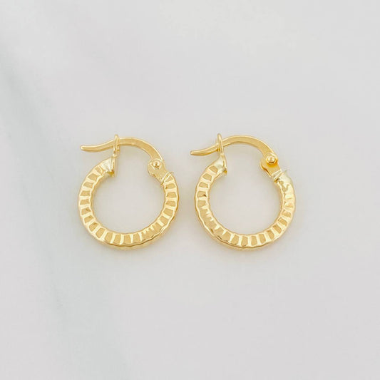 Candongas Emi 1.05 g / 1/2 in Oro Amarillo 18K