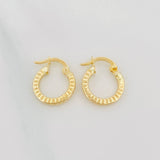 Candongas Emi 1.05 g / 1/2 in Oro Amarillo 18K