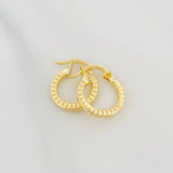 Candongas Emi 1.05 g / 1/2 in Oro Amarillo 18K