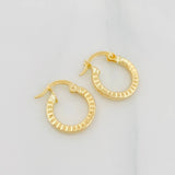 Candongas Emi 1.05 g / 1/2 in Oro Amarillo 18K