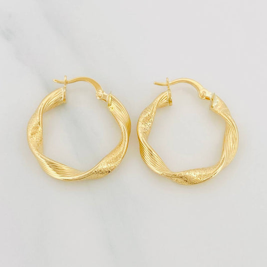 Candongas Nico 2.7 g / 1 in Oro Amarillo 18K