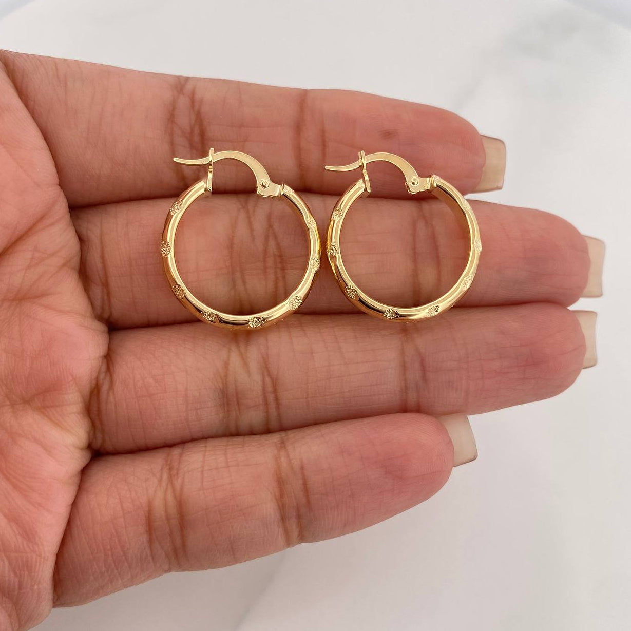 Candongas Lary 2.55 g / 2 cm Oro Amarillo 18K