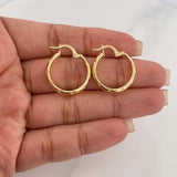 Candongas Lary 2.55 g / 2 cm Oro Amarillo 18K