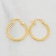 Candongas Vick 1.4 g / 3/4 in Oro Amarillo 18K