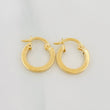 Hoop Earrings Vick 1 g / 1/2 in Yellow Gold 18K
